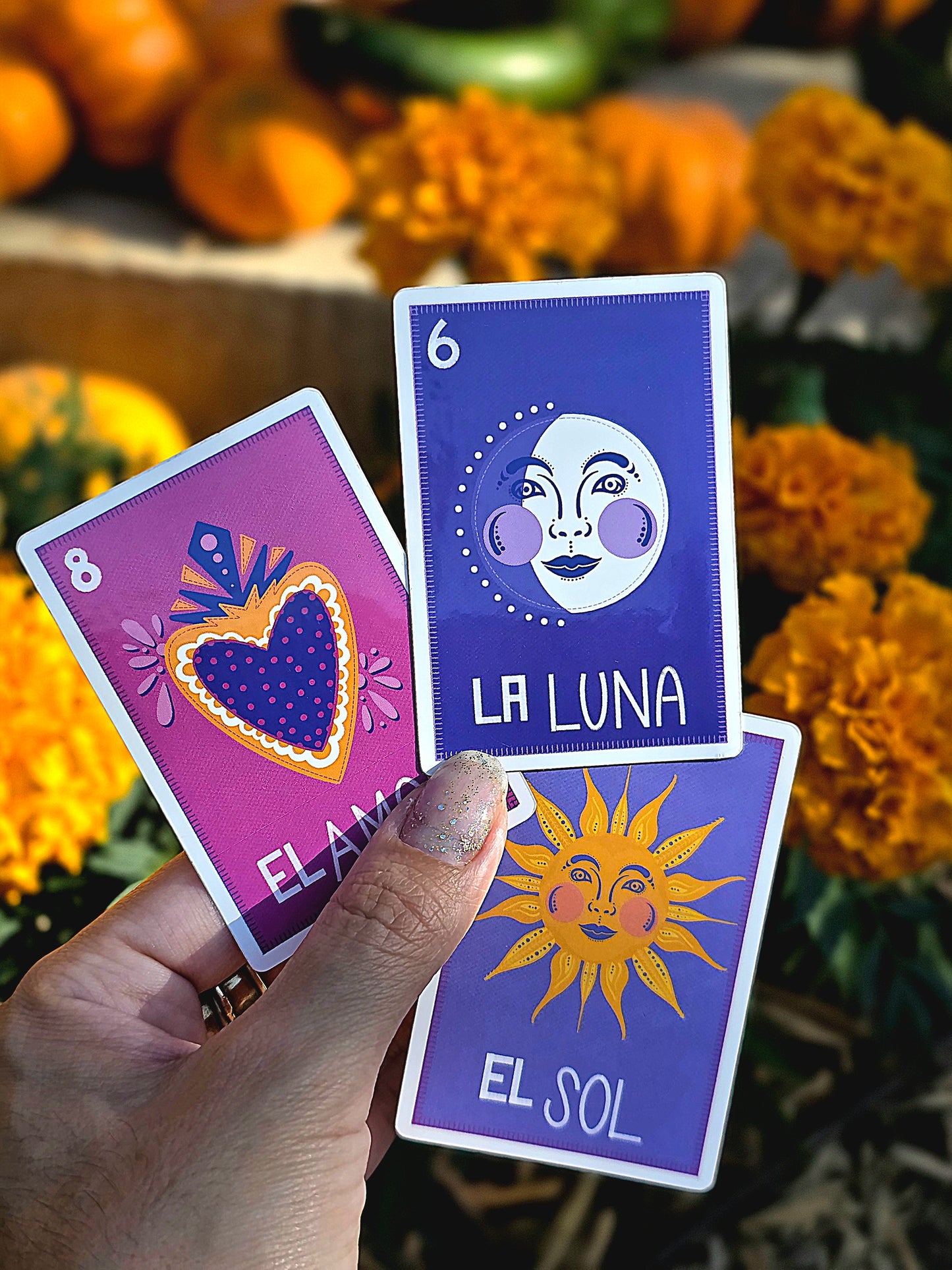 Lotería Sol Sticker