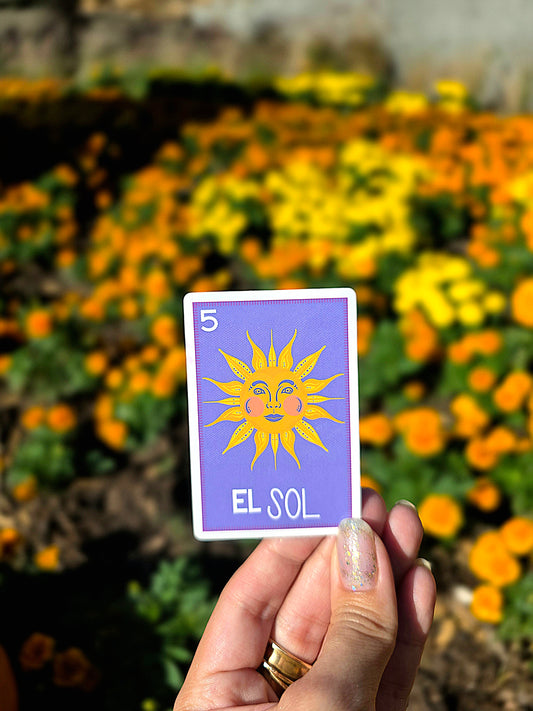 Lotería Sol Sticker